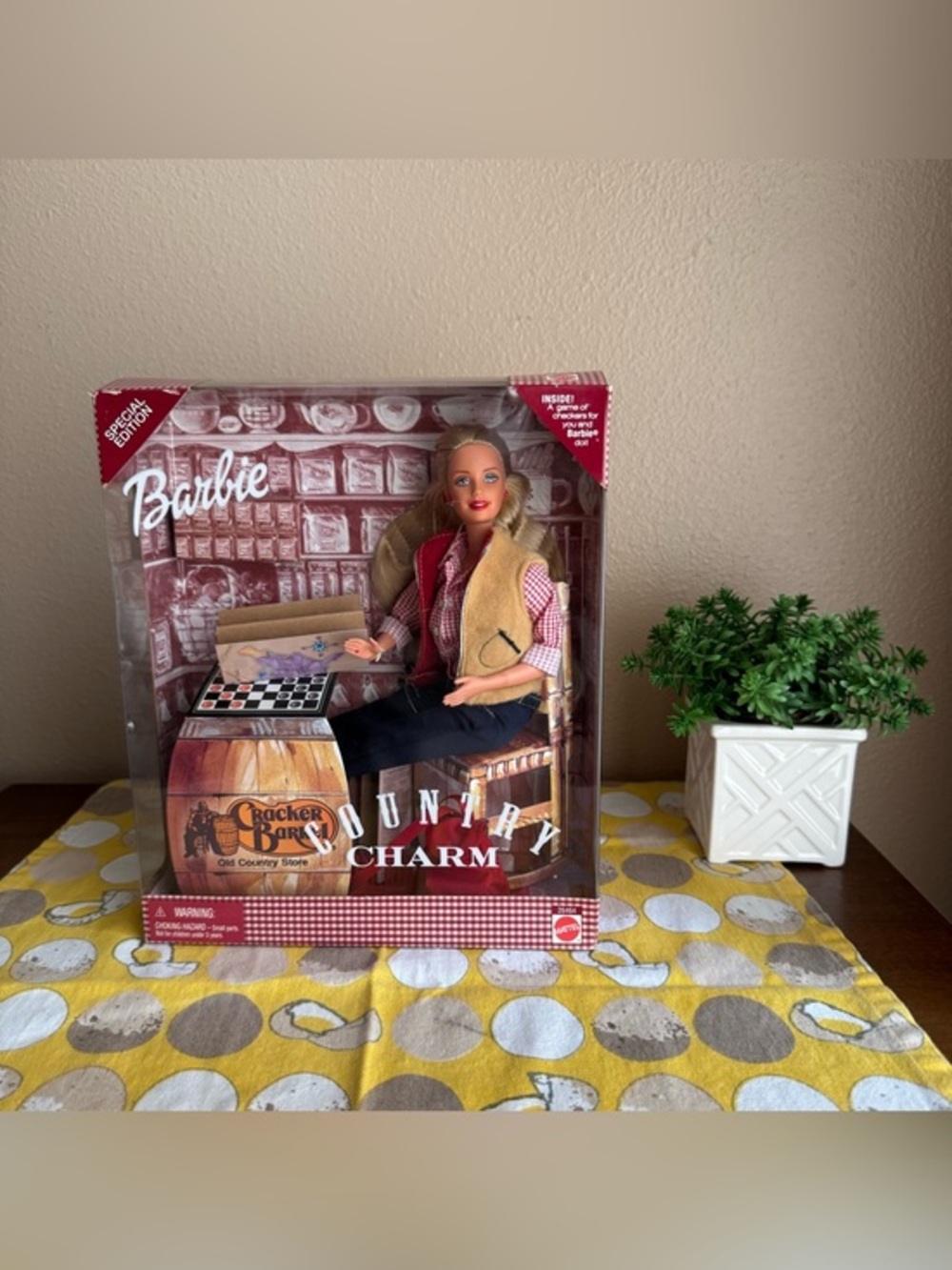 NIB Country Charm Cracker Barrel Limited Edition doll